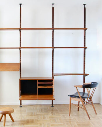 old-design-Bibliothèque-vintage-scandinave-modulable-Poul-Cadovius-claustra-royal-system