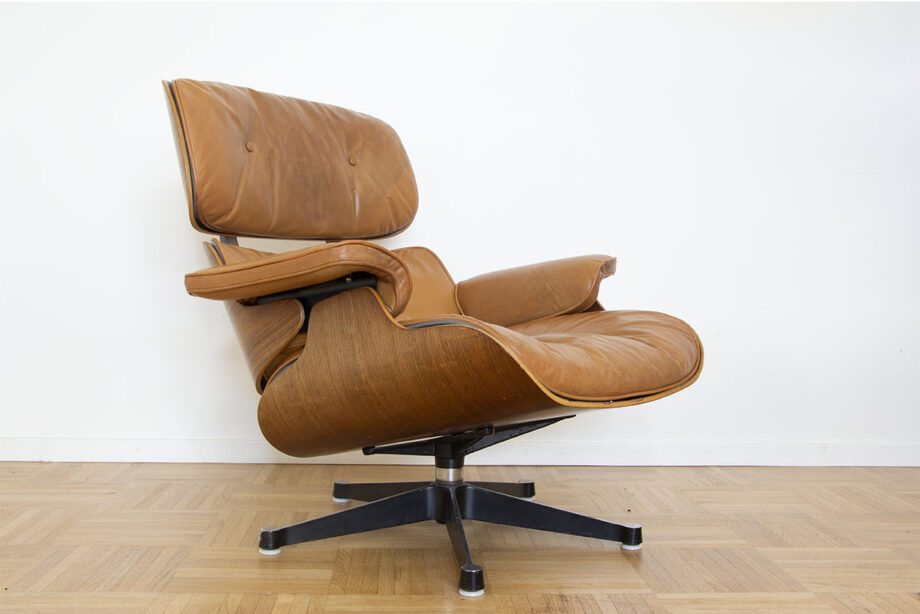 Lounge chair et son ottoman Eames Herman Miller