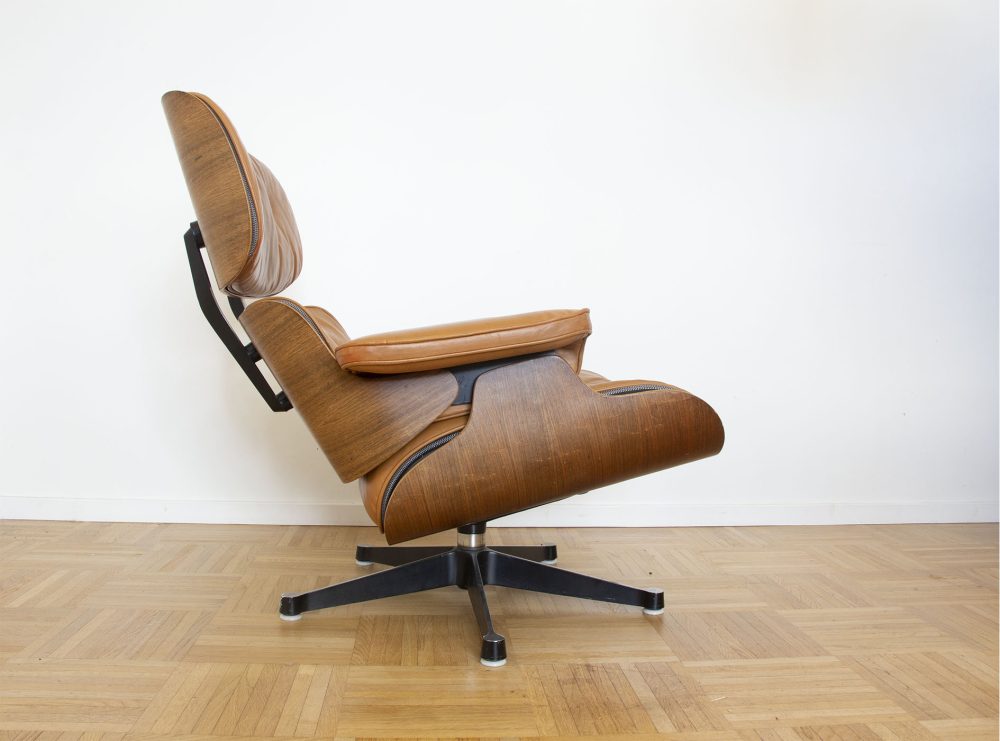 Lounge chair et son ottoman Eames Herman Miller