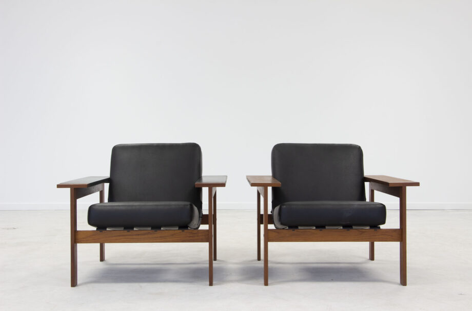 Fauteuils Scandinave Kristian Vedel édition Fritz Hansen