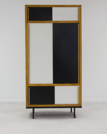 old-design-armoire-vintage-andre-sornay-chêne-face-wardrobe-cabinet