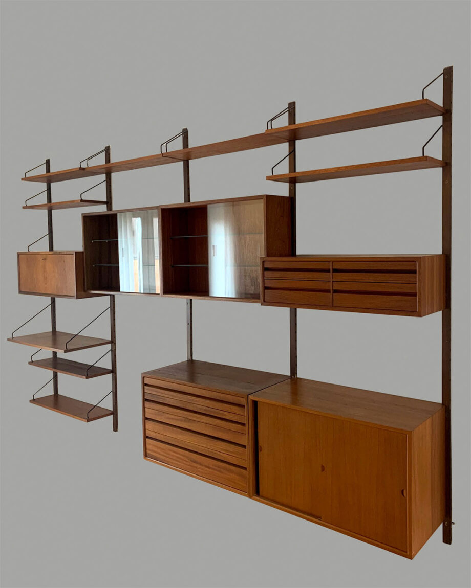 Bibliothèque modulable Poul Cadovius Royal System
