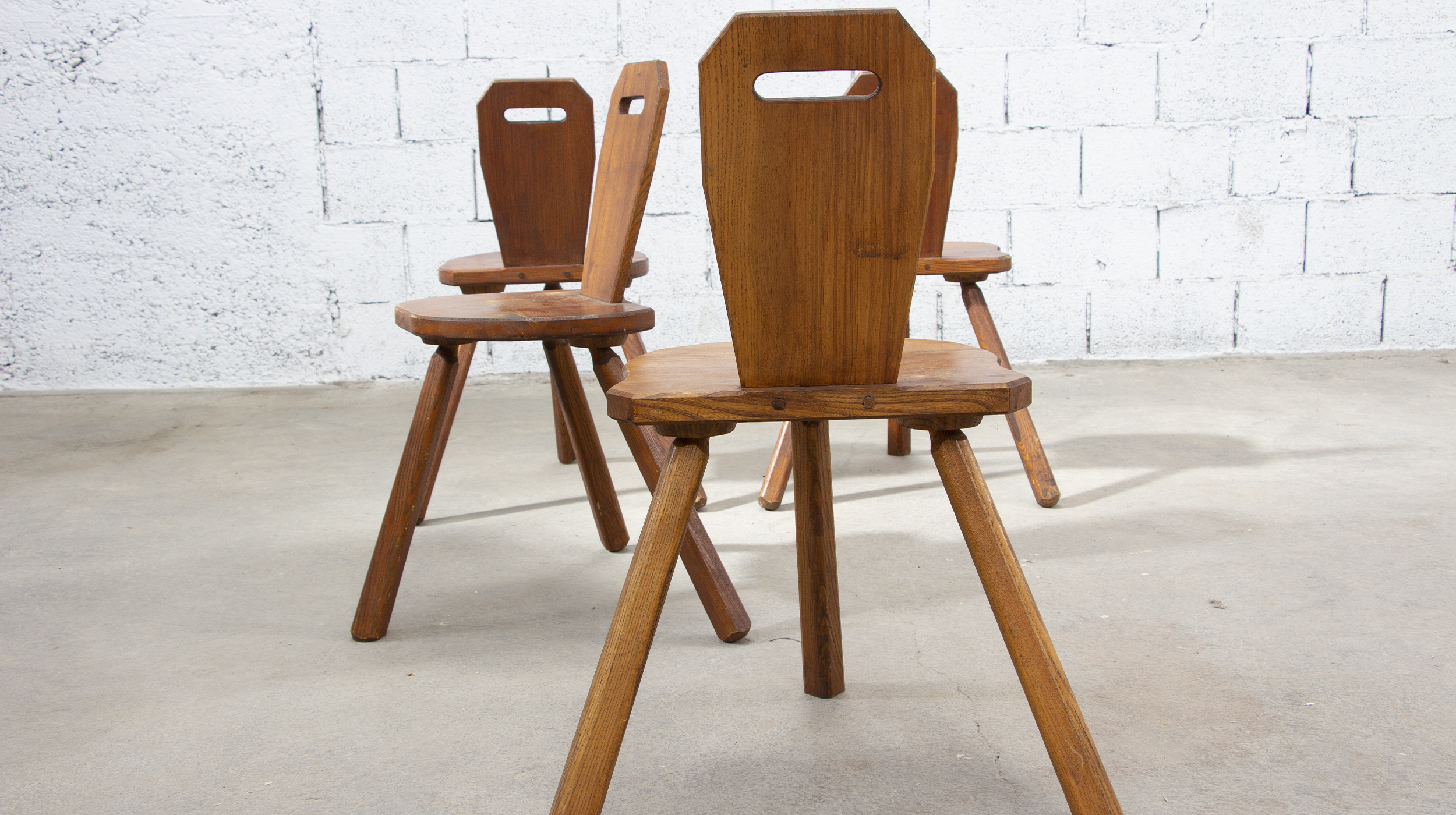chaises brutalistechaises vintage brutaliste old-design 4
