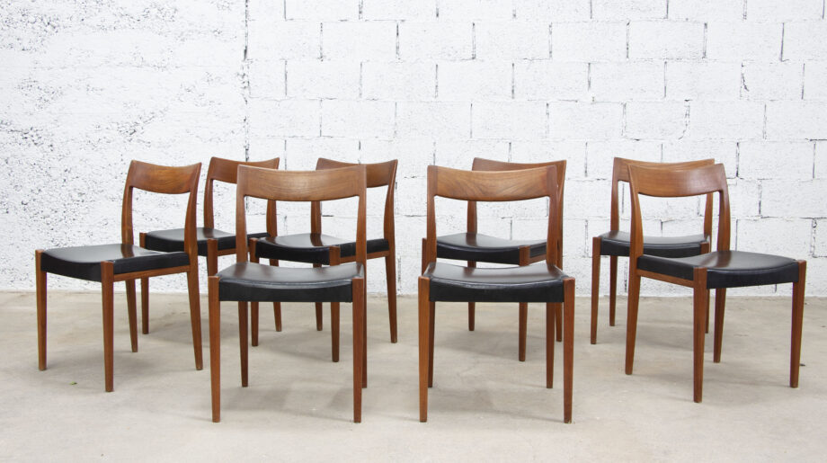 Chaises d'Yngve Ekström modèle "Kontiki" édition Hugo Troeds