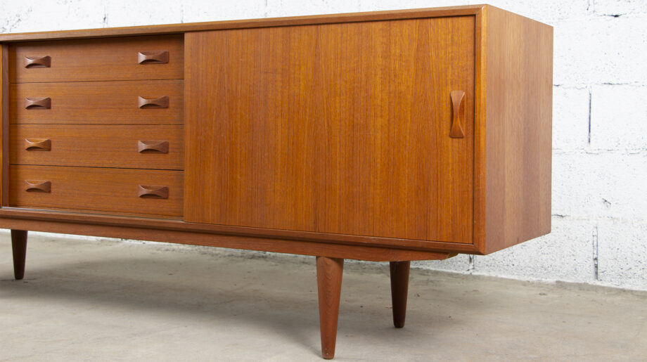 Enfilade Scandinave en teck Clausen and Son