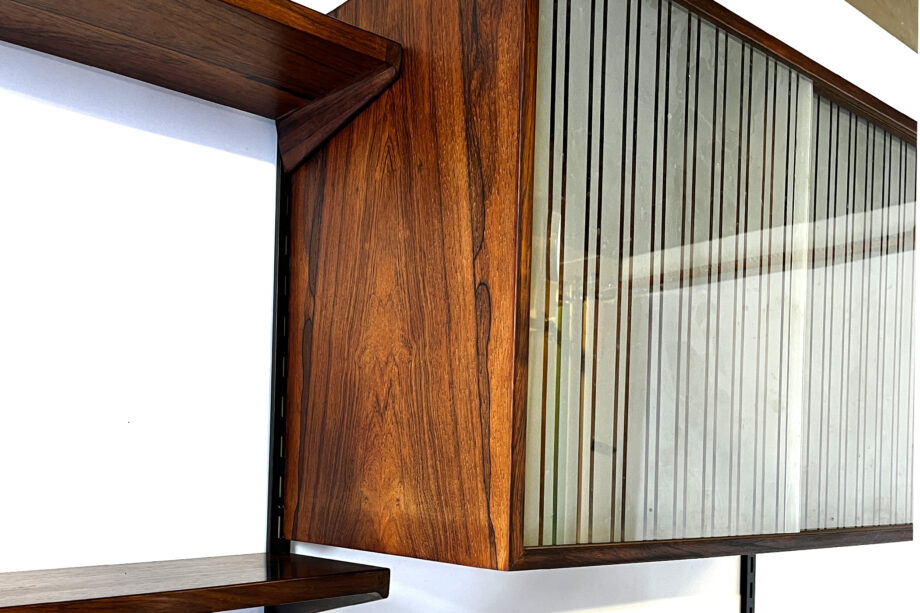Bibliothèque modulable Kai Kristiansen en palissandre de Rio pour  FM furniture