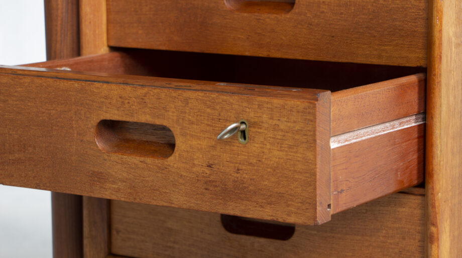 bureau-vintage-arne-vodder-Erik- Buch-scandinave-teck-teak-danish-modern-desk-drop-leaf-double-deck-odense-maskinsnedkeri-13