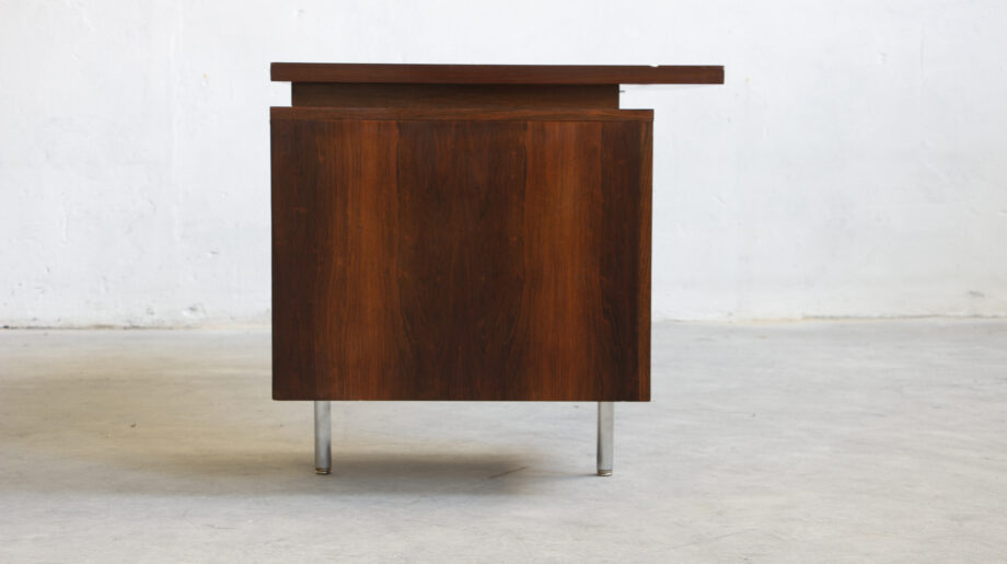Bureau George Nelson en palissandre édition Herman Miller