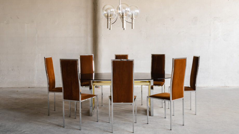 Grande Table Italienne vintage de Renato Zevi