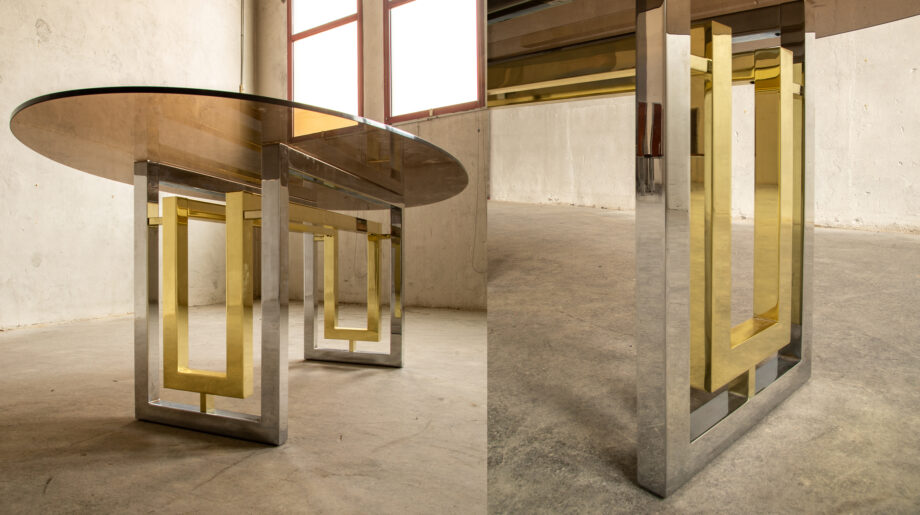 Grande Table Italienne vintage de Renato Zevi