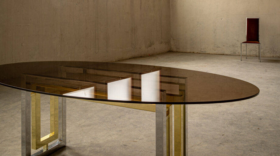Grande Table Italienne vintage de Renato Zevi