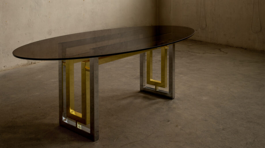 Grande Table Italienne vintage de Renato Zevi