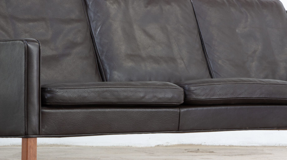 Canapé Danois en cuir de Borge Mogensen pour Fredericia Furniture