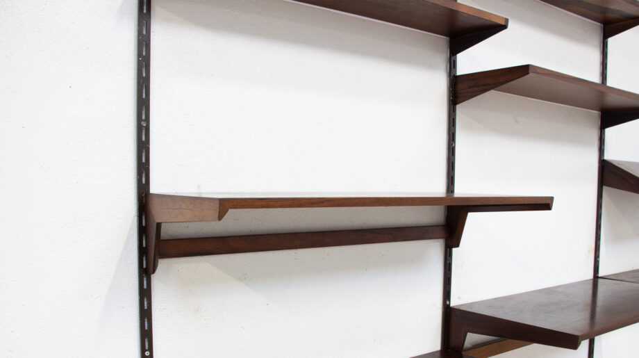 Bibliothèque vintage Kai Kristiansen en palissandre édition FM furniture