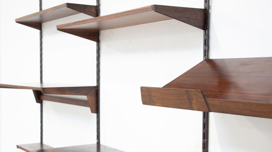 Bibliothèque vintage Kai Kristiansen en palissandre édition FM furniture