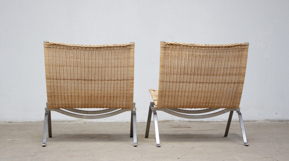 fauteuil-vintage-poul-Kjærholm -kjaerholm-pk-22-chair-fritz-hansen-danish-modern-midcentury