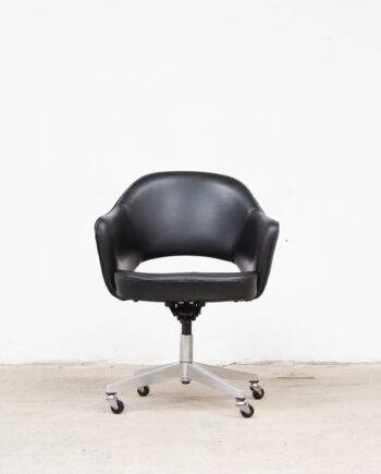 Chaise-fauteuil-vintage-bureau-eero-saarinen-knoll-chair-executive-office-old-design