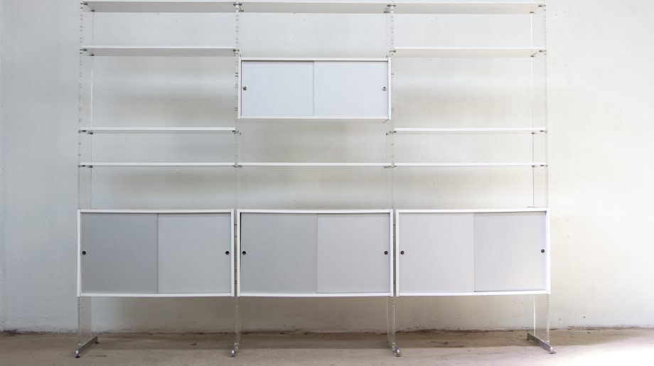 Bibliothèque-wall-unit-danish-danoise-vintage-poul-norreklit-Georg-Petersens-plexiglass-old-design