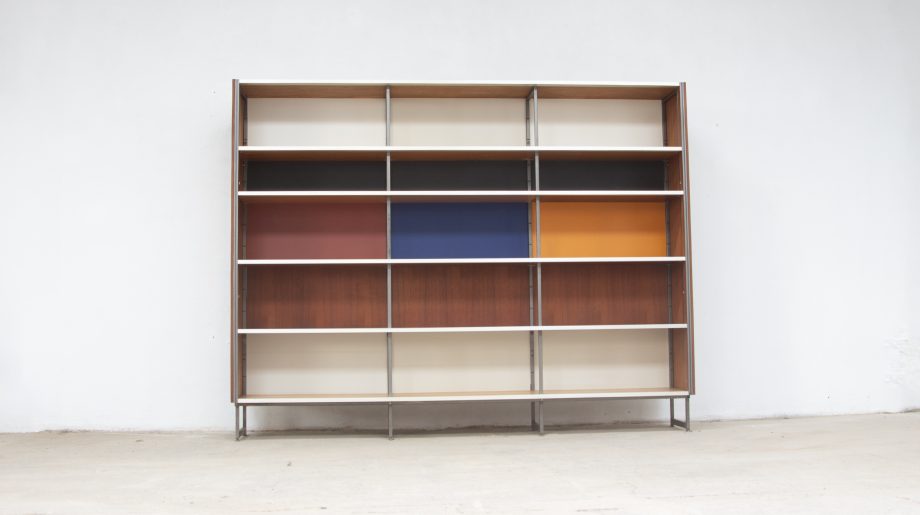 bibliothèque-vintage-bookcase-midcentury-georges-frydman-efa-teck-old-design-lyon-wall-unit-shelving