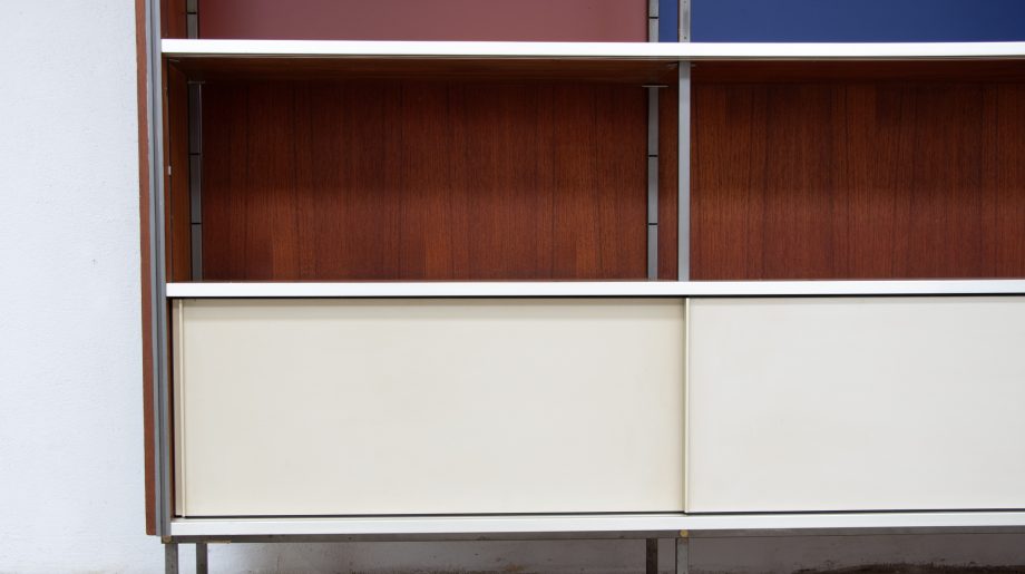 bibliothèque-vintage-bookcase-midcentury-georges-frydman-efa-teck-old-design-lyon-wall-unit-shelving