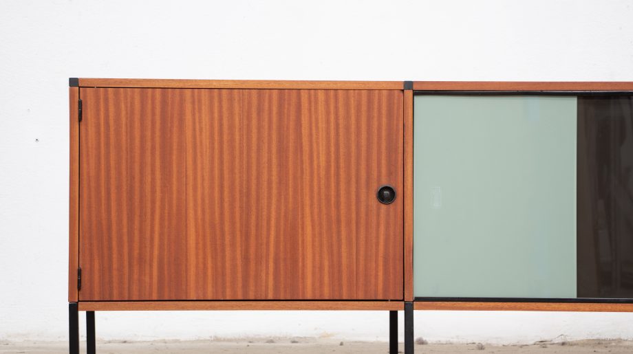 enfilade-vintage-pierre-guariche-arp-minvielle-michel-mortier-joseph-andre-motte-acajou-sideboard