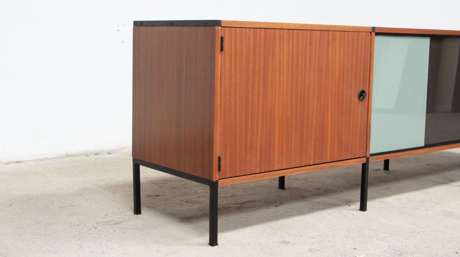 enfilade-vintage-pierre-guariche-arp-minvielle-michel-mortier-joseph-andre-motte-acajou-sideboard