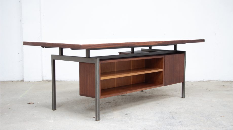 bureau-vintage-georges-frydman-efa-desk-midcentury-acajou-stratifié-french-old-design