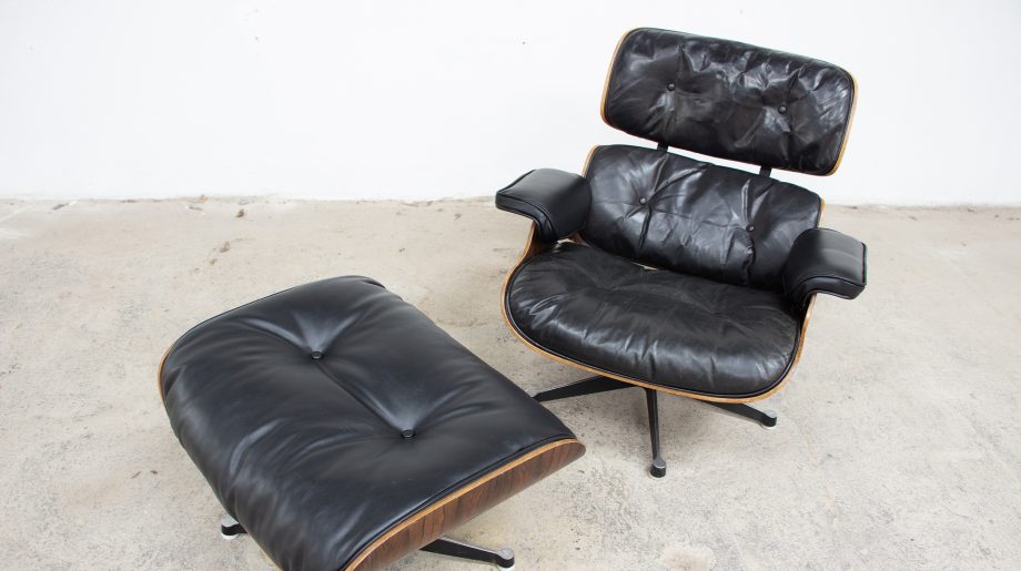 Lounge-chair-Eames-Herman-Miller-mobilier-international-ottoman -palissandre-rio-old-design-vintage-cuir-noir-vitra-