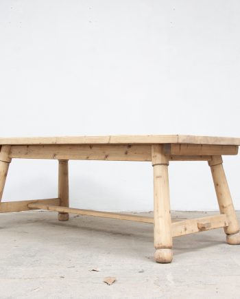 table-vintage-brutalisme-brutaliste-georges-robert-dining-pine-pin-midentury-french-antic-old-design-ferme-farmer