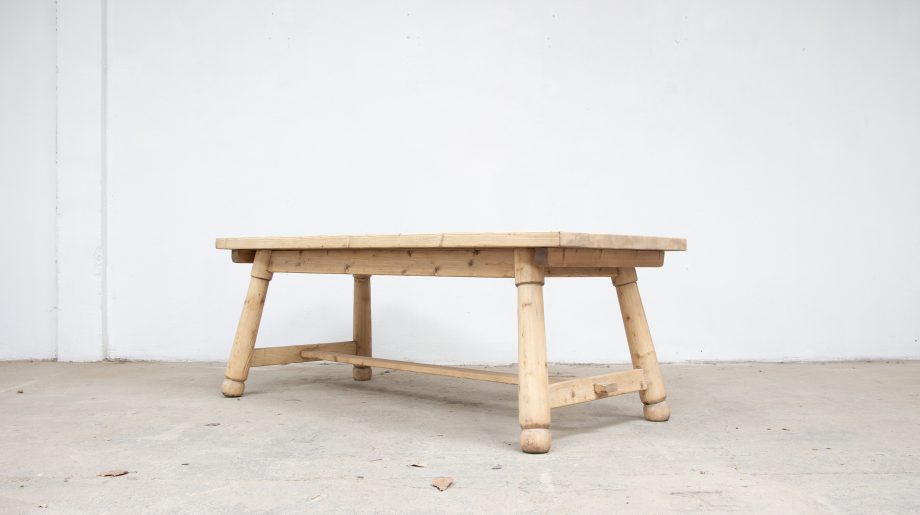 table-vintage-brutalisme-brutaliste-georges-robert-dining-pine-pin-midentury-french-antic-old-design-ferme-farmer