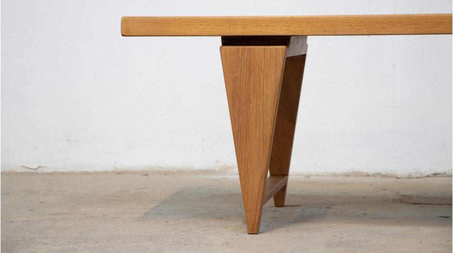 Table basse en teck massif ML 115 d'Illum Wikkelsø pour Mikael Laursen