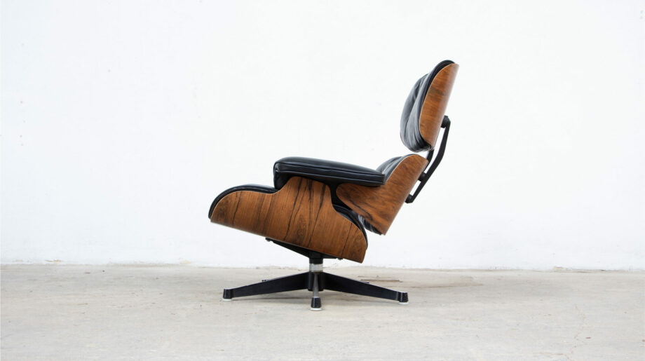 Lounge-chair-Eames-Herman-Miller-mobilier-international-ottoman -palissandre-rio-olddesign-vintage-cuir-noir-vitra-rosewood-fauteuil