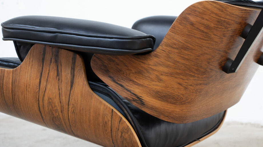 Lounge-chair-Eames-Herman-Miller-mobilier-international-ottoman -palissandre-rio-olddesign-vintage-cuir-noir-vitra-rosewood-fauteuil