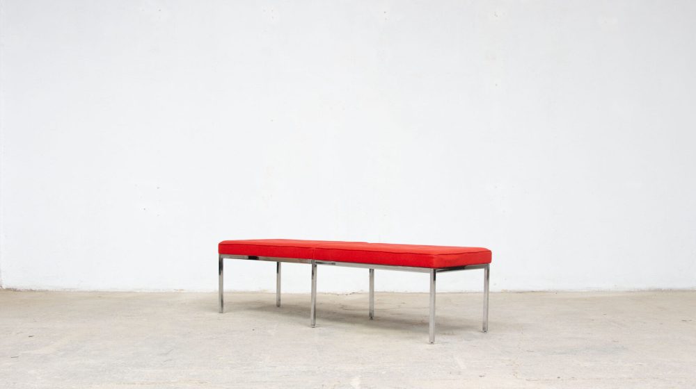 banc-bench-vintage-midcentury-florence-knoll-international-kvadrat-halligdal