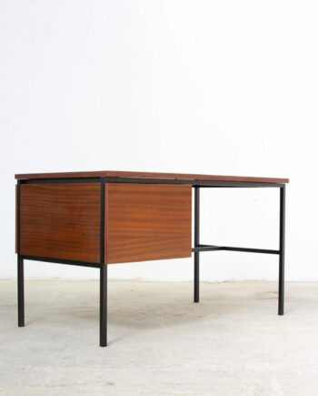 bureau-vintage-desk-pierre-guariche-arp-minivielle-acajou-ölddesign-french