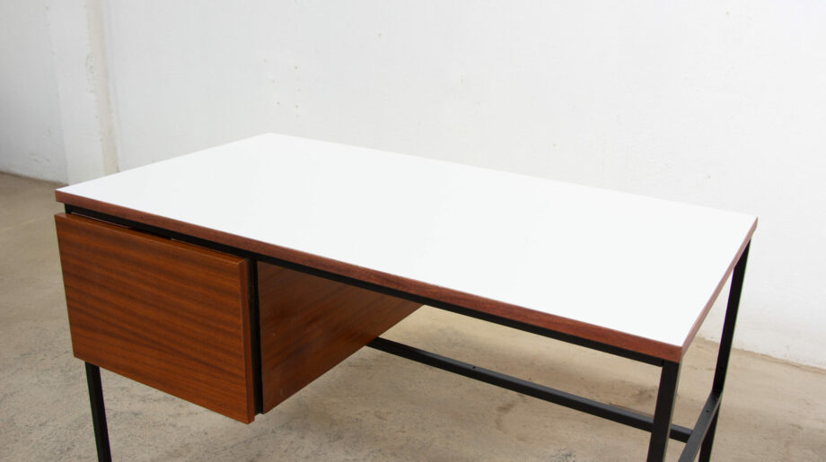 bureau-vintage-desk-pierre-guariche-arp-minivielle-acajou-ölddesign-french
