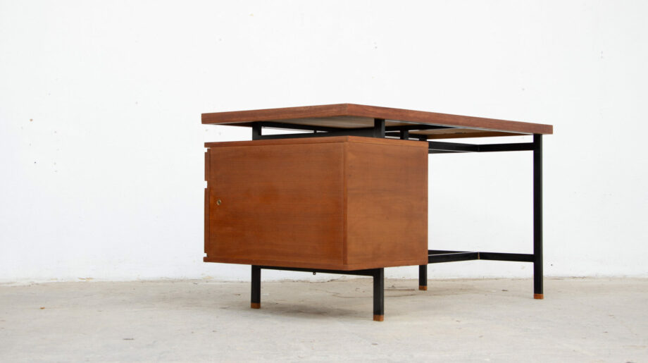 bureau-vintage-desk-pierre-guariche-arp-minvielle-teck-executive-oldesign-french
