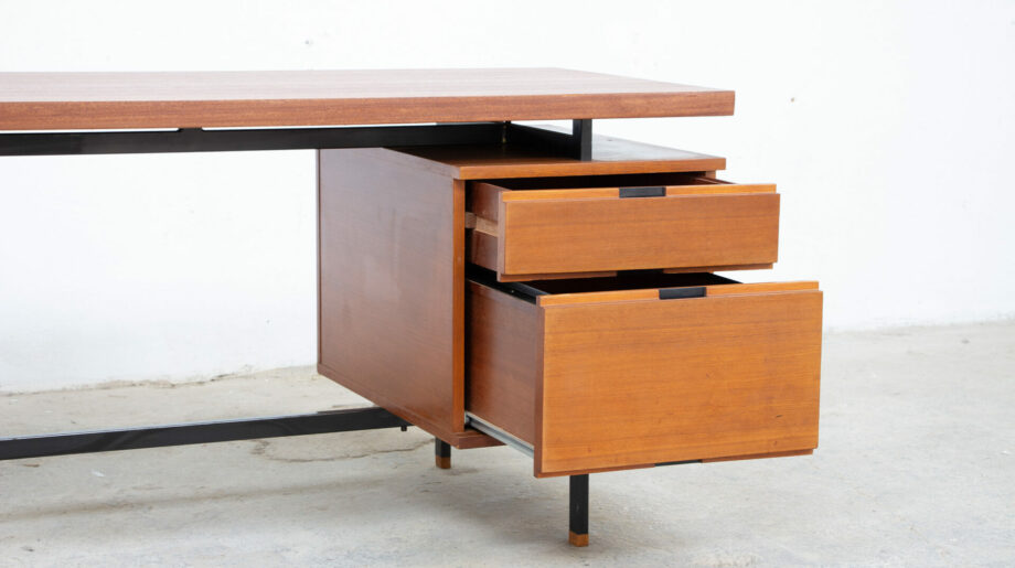 bureau-vintage-desk-pierre-guariche-arp-minvielle-teck-executive-oldesign-french