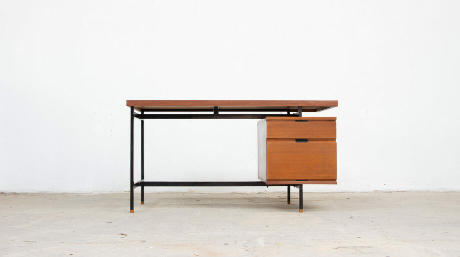 bureau-vintage-desk-pierre-guariche-arp-minvielle-teck-executive-oldesign-french