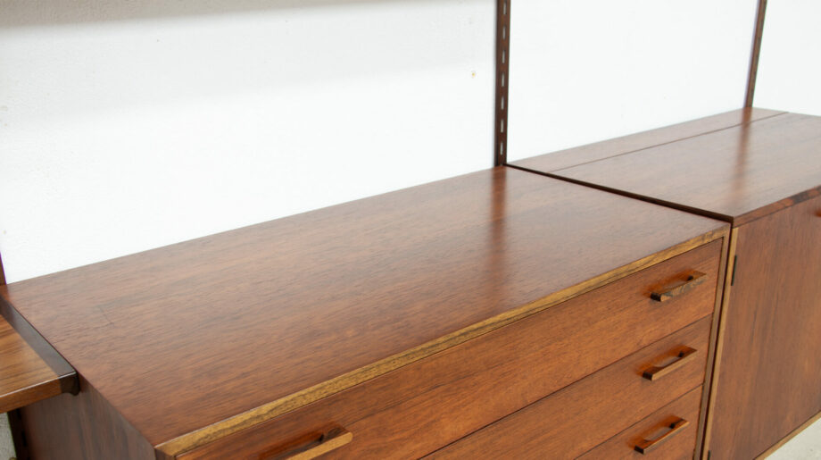 Bibliothèque-scandinave-danoise-vintage-FM-Kai-Kristiansen-danish-modern-wall-unit-ölddesign-midcentury-shelving-bookcase-palissandre-rio-rosewood-palisander