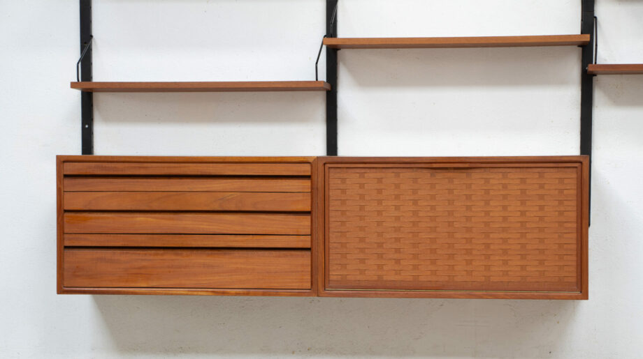 olddesign-bibliothèque-scandinave-vintage-poul-cadovius-Cado-royal-system-teck-danish-wall-unit-danoise-boocase-table-drop-leaf-teak-modern-mid-century