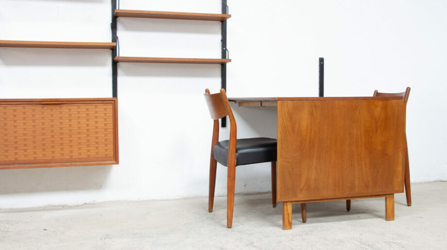 olddesign-bibliothèque-scandinave-vintage-poul-cadovius-Cado-royal-system-teck-danish-wall-unit-danoise-boocase-table-drop-leaf-teak-modern-mid-century