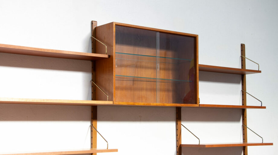 olddesign-bibliothèque-scandinave-vintage-poul-cadovius-Cado-royal-system-teck-danish-wall-unit
