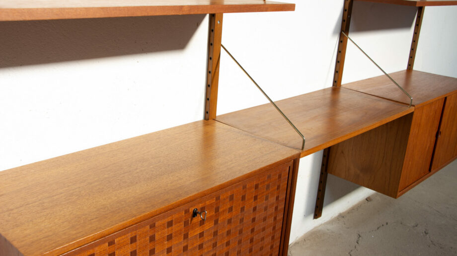 olddesign-bibliothèque-scandinave-vintage-poul-cadovius-Cado-royal-system-teck-danish-wall-unit