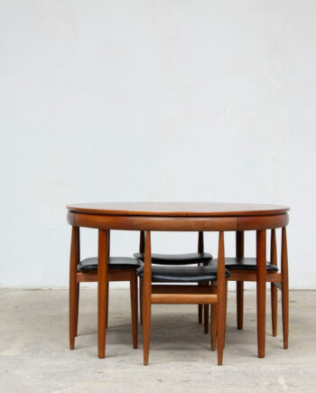 table-scandinave-chaises-vintage-lyon-hans-olsen-roundette-danoise-frem-rojle-teck-danish-modern-scanidnavian-teak-midcentury-dining-olddesign-XX-mobilier-