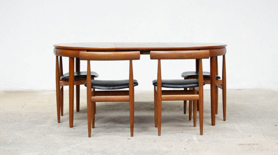 table-scandinave-chaises-vintage-lyon-hans-olsen-roundette-danoise-frem-rojle-teck-danish-modern-scanidnavian-teak-midcentury-dining-olddesign-XX-mobilier-