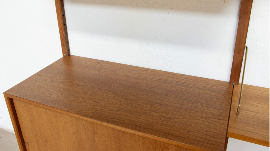 olddesign-bibliothèque-scandinave-vintage-poul-cadovius-Cado-royal-system-teck-danish-wall-unit-shelving-étagères