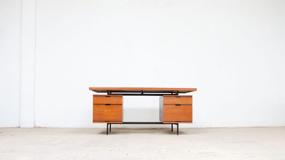 executive-direction-vintage-desk-pierre-guariche-arp-minvielle-teck-executive-oldesign-french