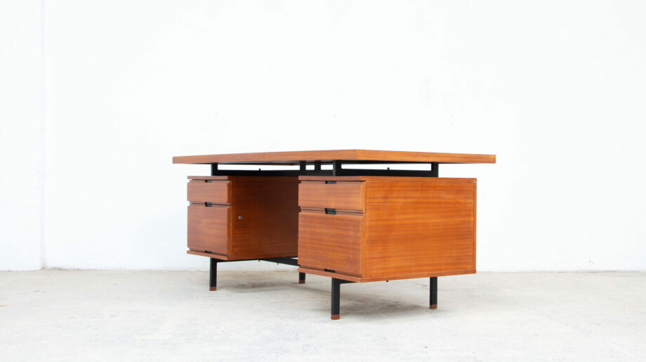 bureau-executive-direction-vintage-desk-pierre-guariche-arp-minvielle-teck-executive-oldesign-french