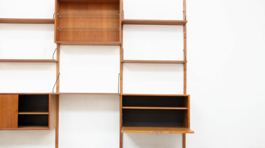 olddesign-bibliothèque-scandinave-vintage-poul-cadovius-Cado-royal-system-teck-danish-wall-unit-danoise-boocase-table-drop-leaf-teak-modern-porte-revues-mid-century-shelving-shelves